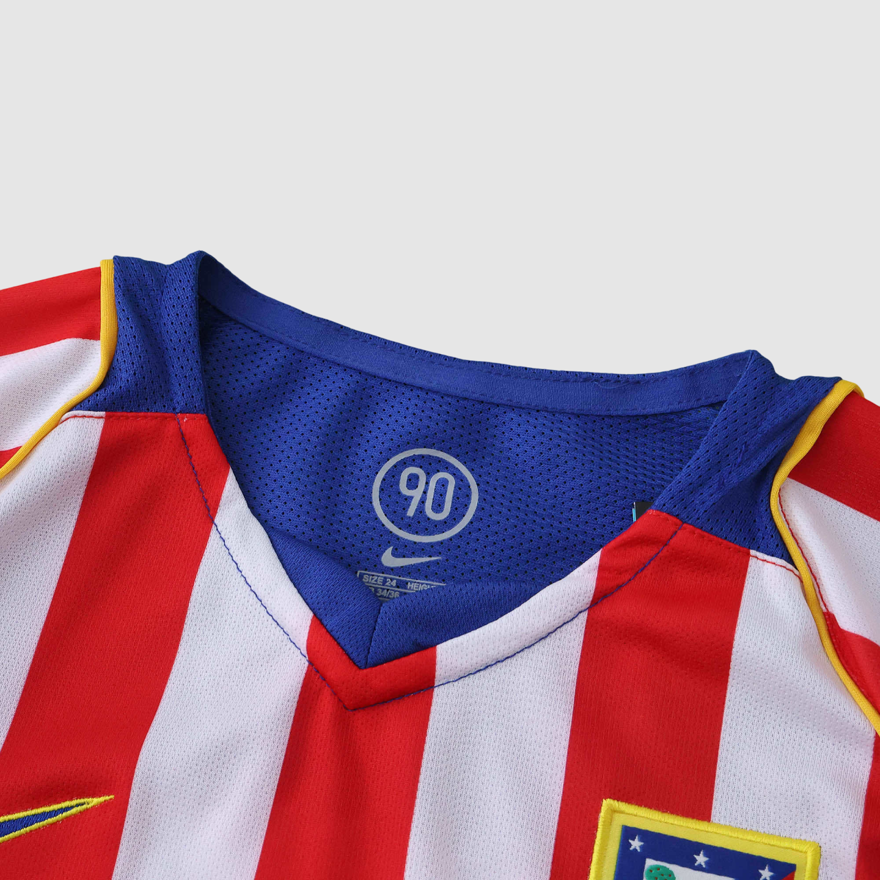 Conjunto Infantil Retrô Atlético De Madrid I 2004/2005 Spider Man