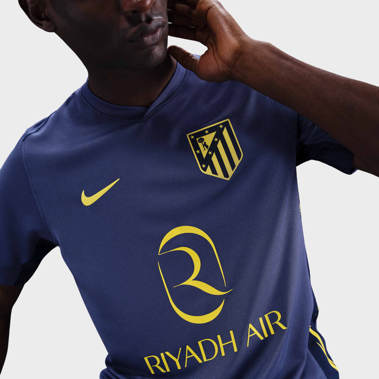 Camisa Atlético de Madrid II 25/26 Torcedor Nike Masculina Azul Marinho