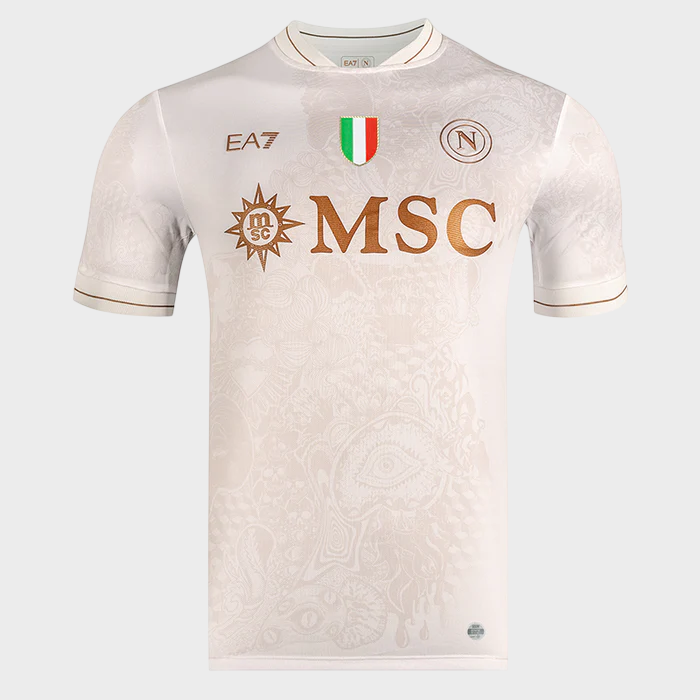 Camisa Napoli II 25/26 Bege