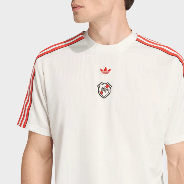 Camisa River Plate Terrace Icons 25/26 Adidas Branco