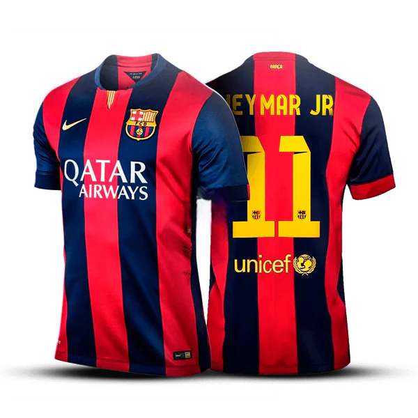 Camisa Retrô Barcelona I 2014/2015 Neymar Jr #11