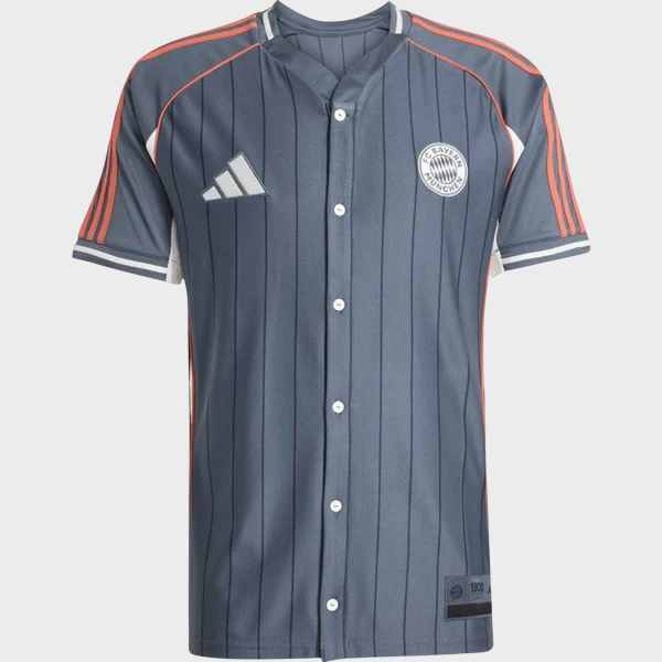 Camisa Bayern de Munique US 2025 adidas Cinza