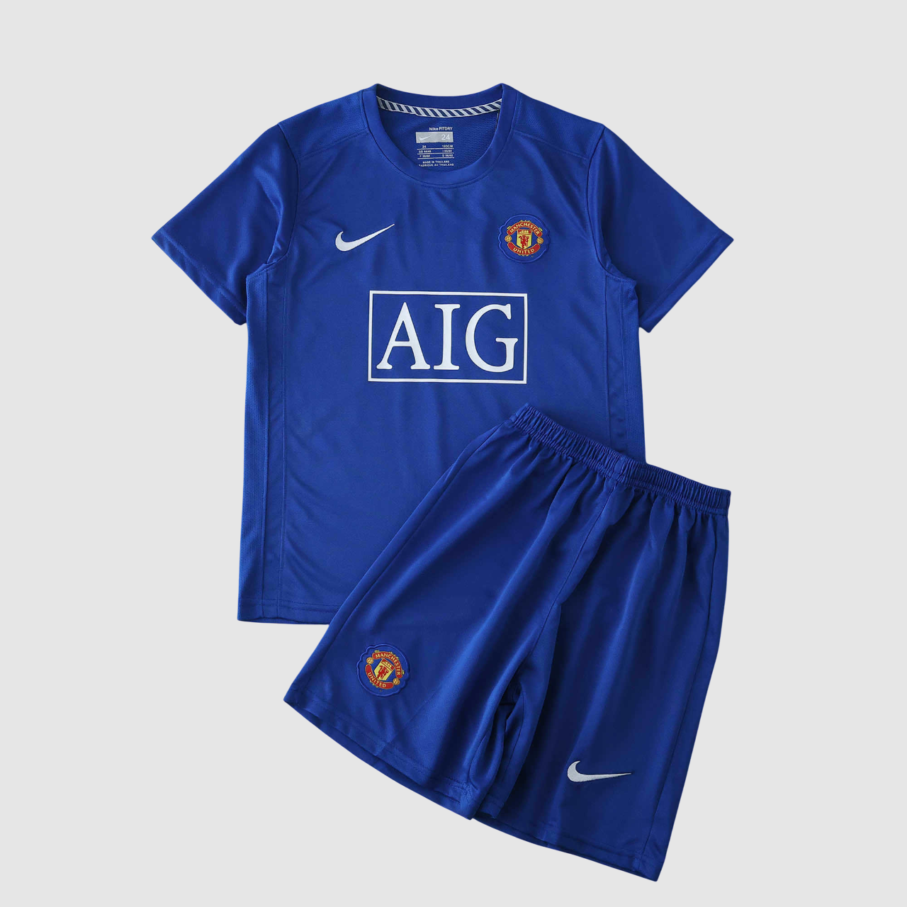Conjunto Infantil Retrô Manchester United III 09/10