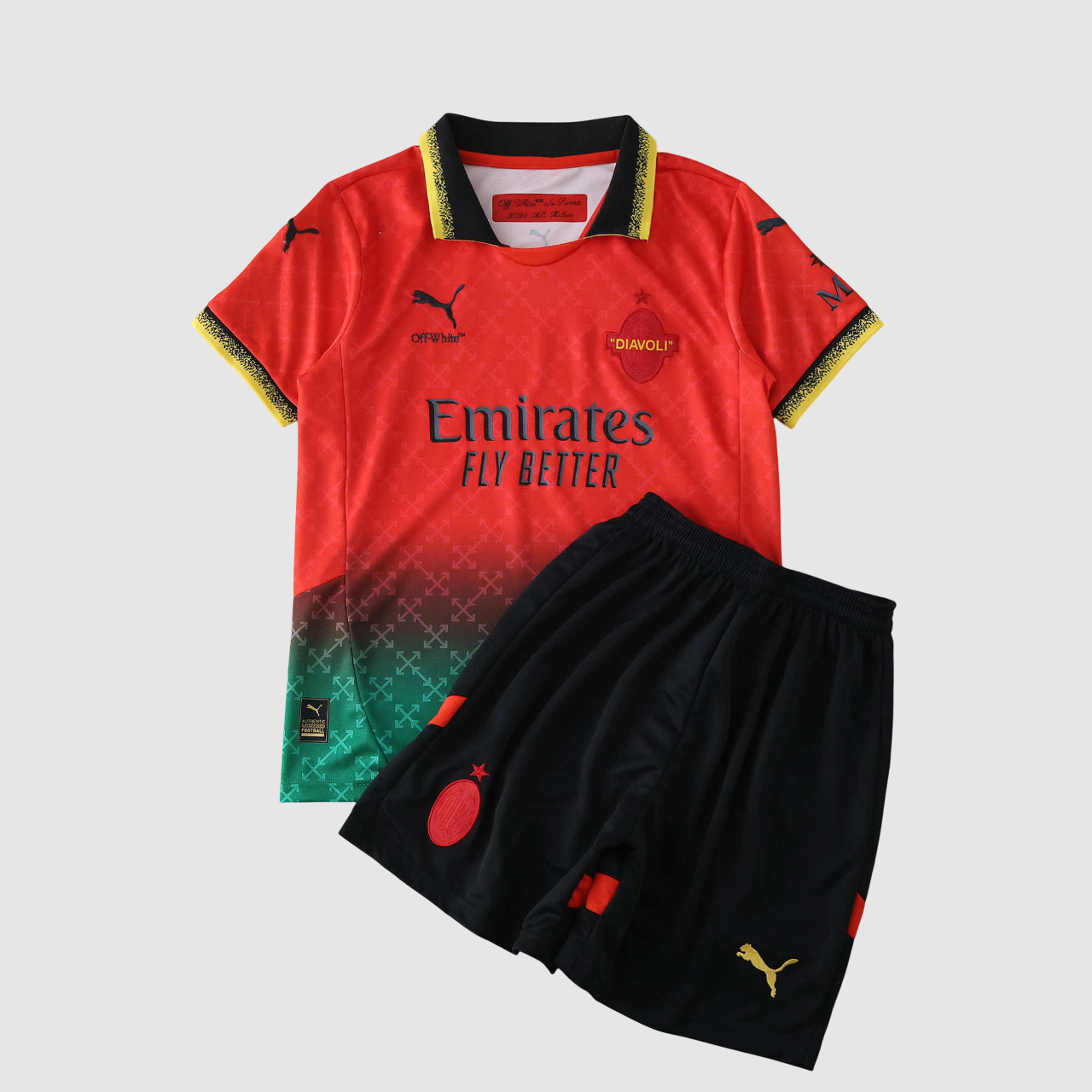 Conjunto Infantil Milan X Off White 25/26