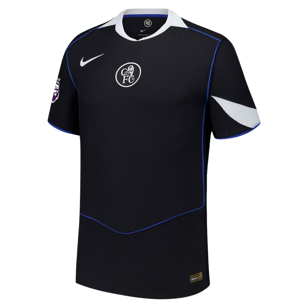Camisa Chelsea Total 90 III 25/26 Jogador Nike Masculina Preto
