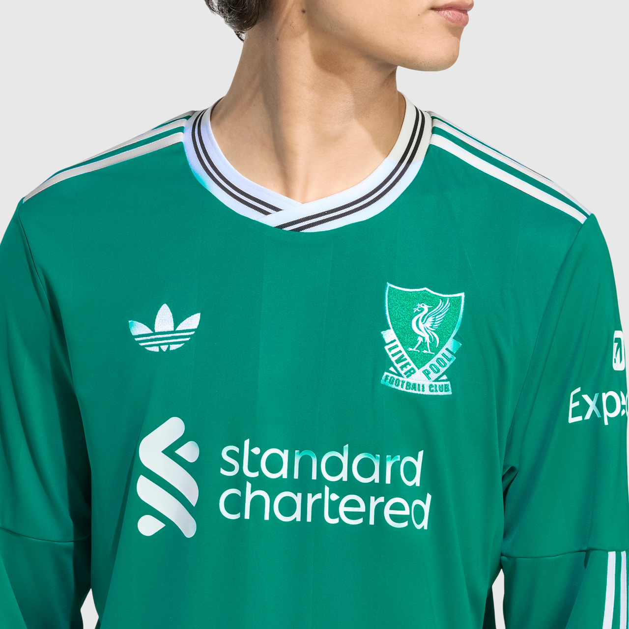 Camisa Manga Longa Liverpool III 25/26 Torcedor Nike Masculina Verde