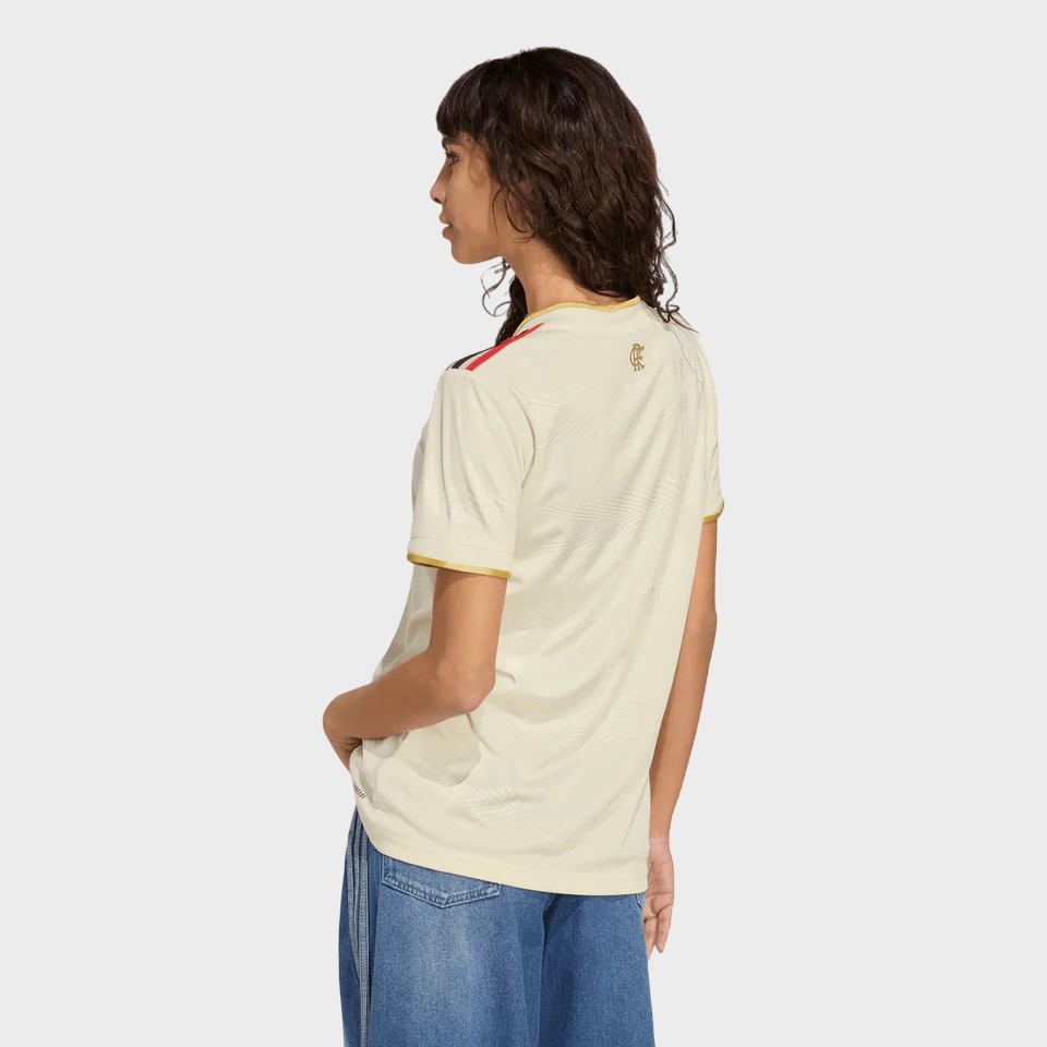 Camisa Flamengo III 25/26 Feminina Bege