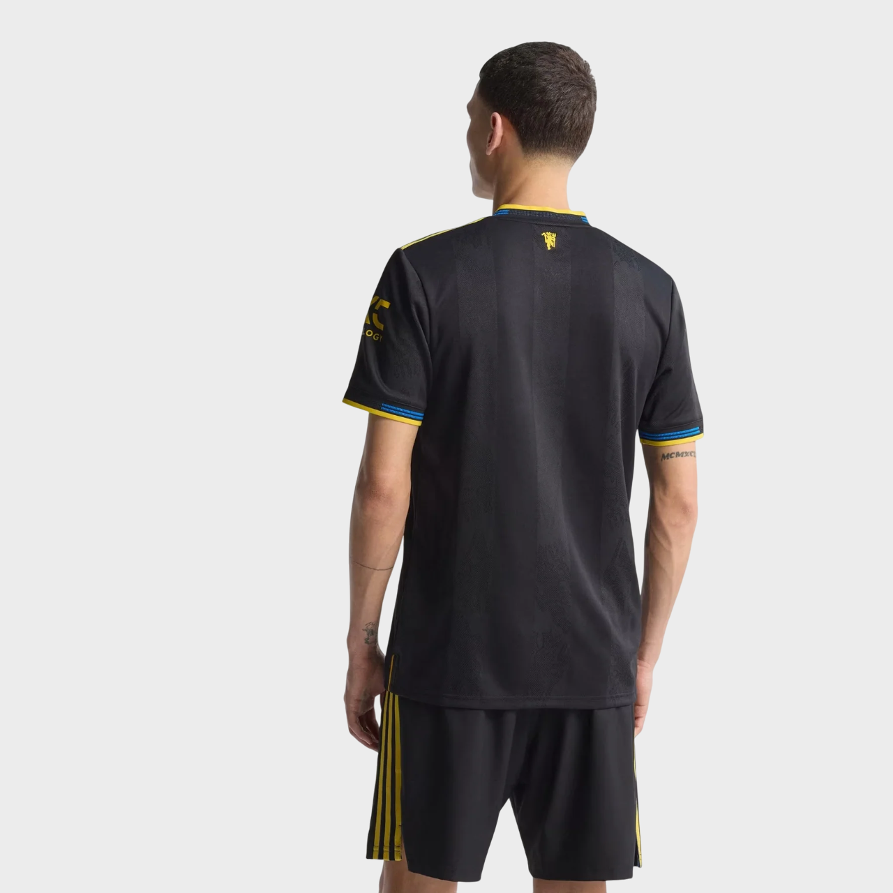 Camisa Manchester United III 25/26 Torcedor Adidas Masculina Preto