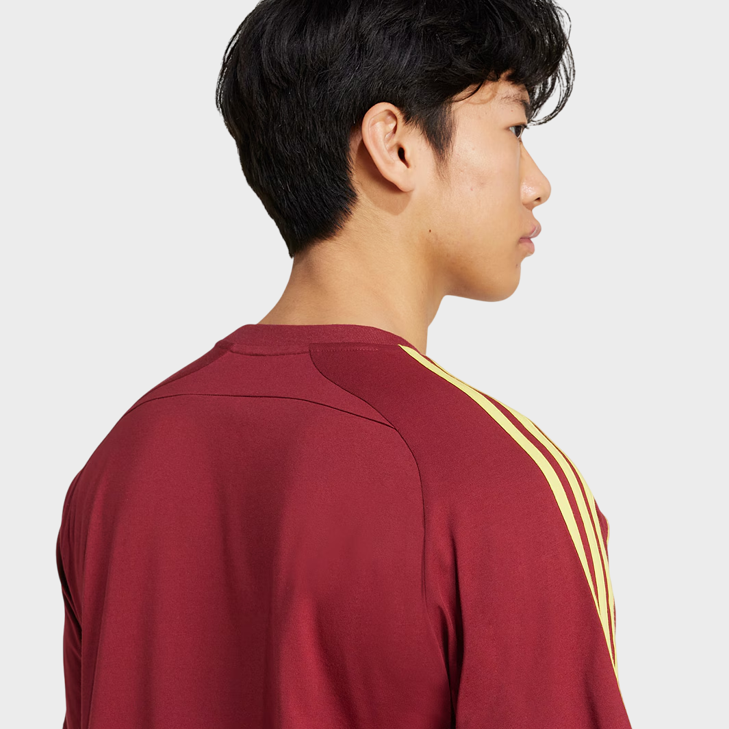 Camisa Arsenal Terrace Icons 25/26 Torcedor Adidas Mascilina Vinho