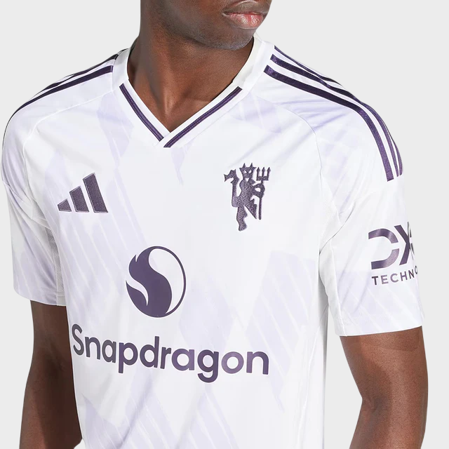 Camisa Manchester United II 25/26 Torcedor adidas Masculina Branco