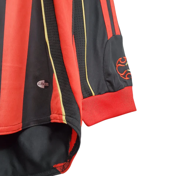 Camisa Retrô Manga Longa Milan I 2006/2007