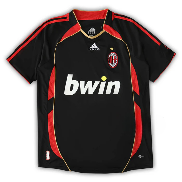 Camisa Retrô Milan III 2006/2007 Adidas Masculina