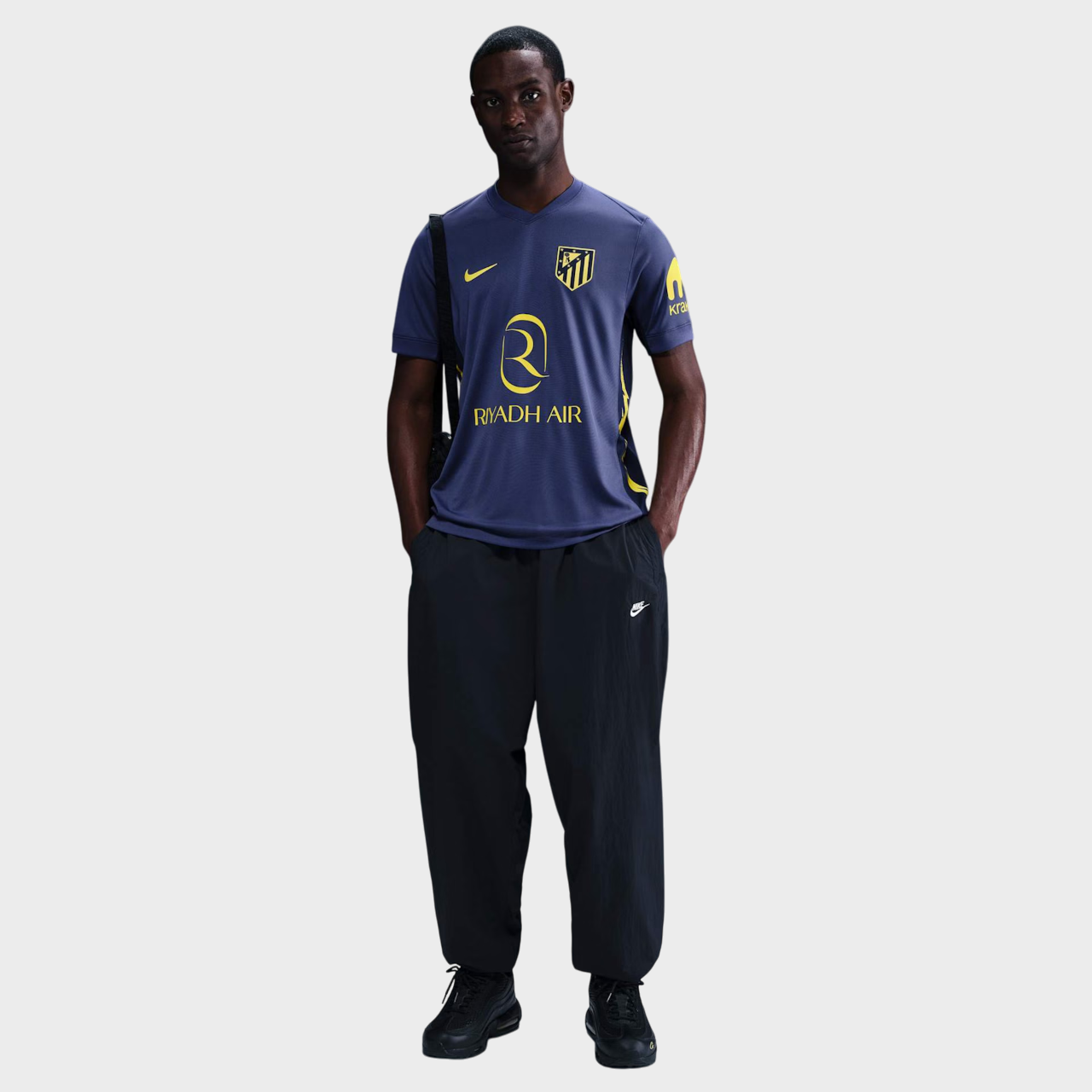 Camisa Atlético de Madrid II 25/26 Torcedor Nike Masculina Azul Marinho