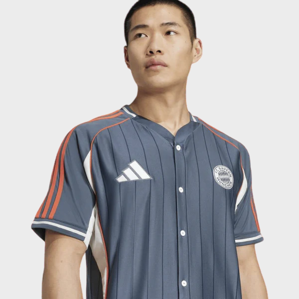 Camisa Bayern de Munique US 2025 adidas Cinza