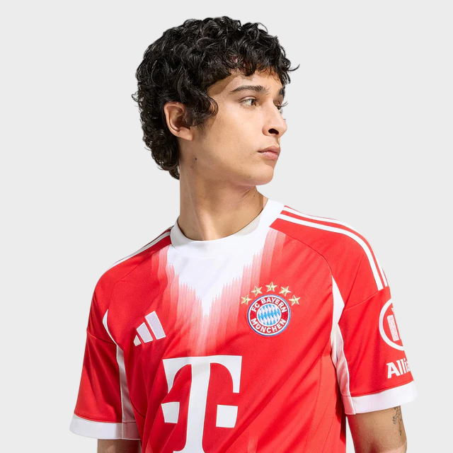 Camisa Bayern de Munique I 25/26 Torcedor adidas Vermelha