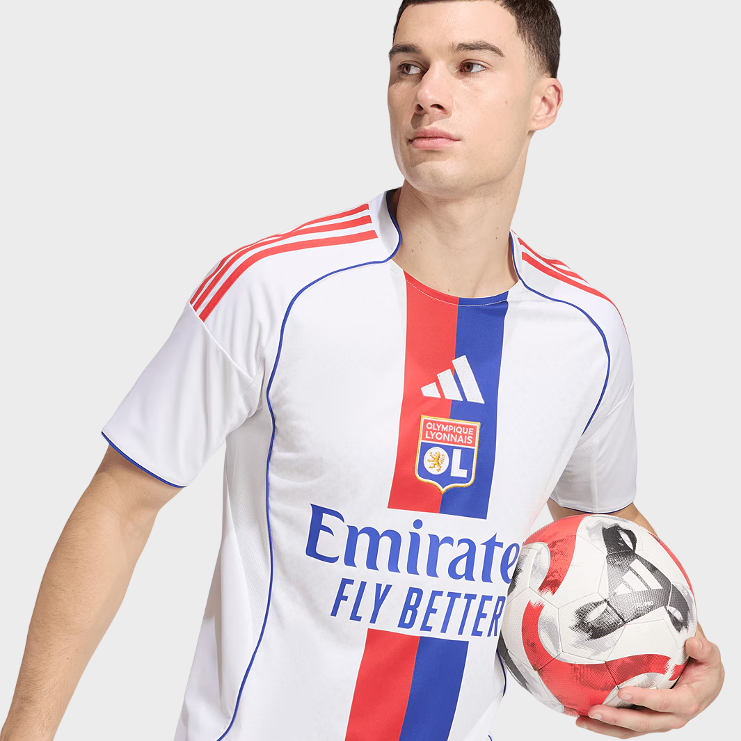 Camisa Lyon I 25/26 Torcedor Adidas Masculina Branco