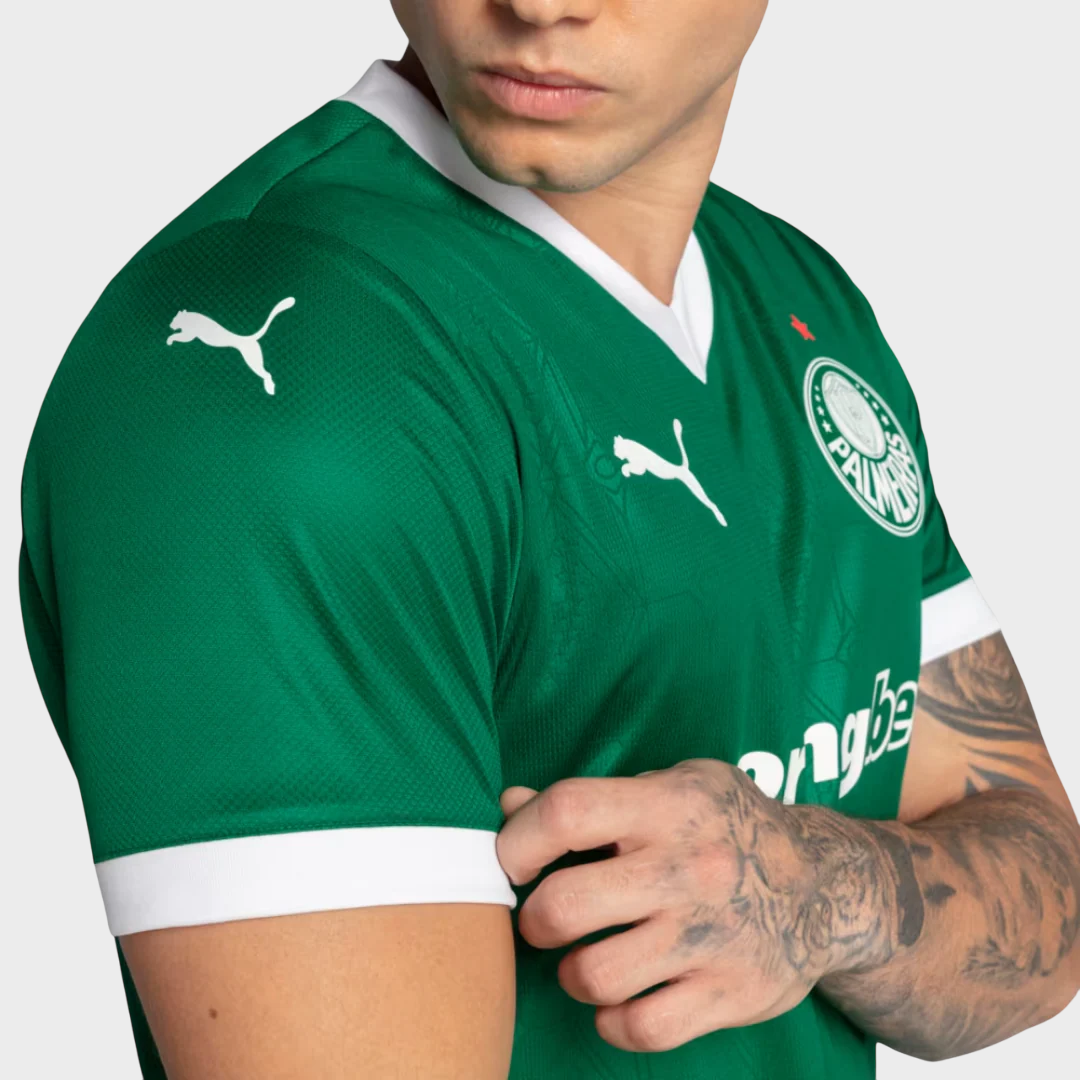 Camisa Palmeiras I 25/26 Jogador Masculina Verde