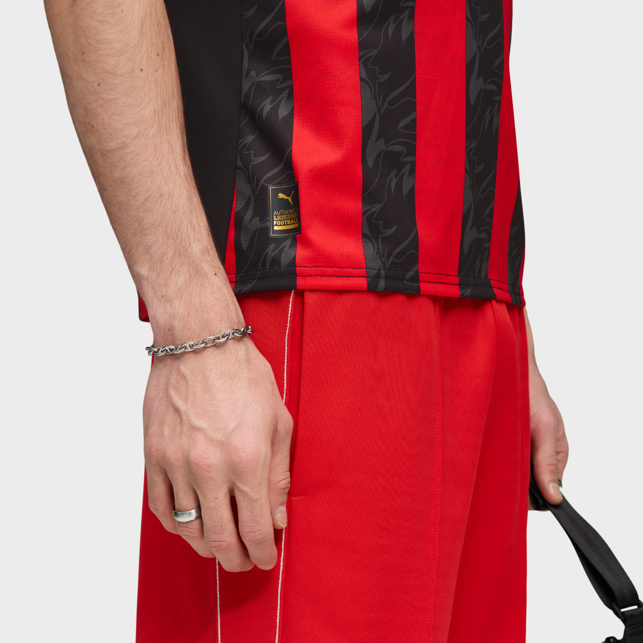 Camisa Milan I 25/26 Torcedor Puma Vermelha