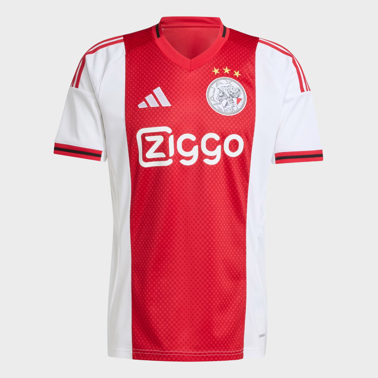 Camisa Ajax I 25/26 Torcedor adidas Masculina Vermelho e Branco