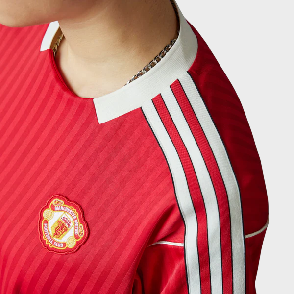 Camisa Manchester United Terrace Icons 25/26 Adidas Vermelha