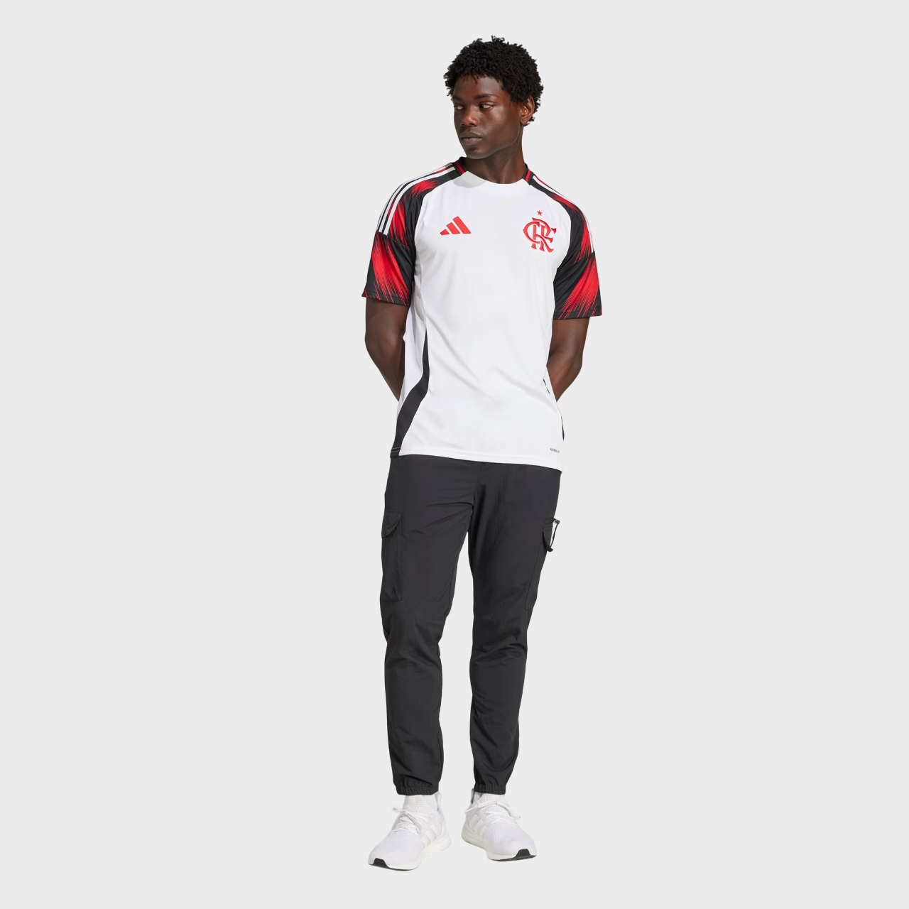 Camisa Flamengo II 25/26 Torcedor Masculina Branco