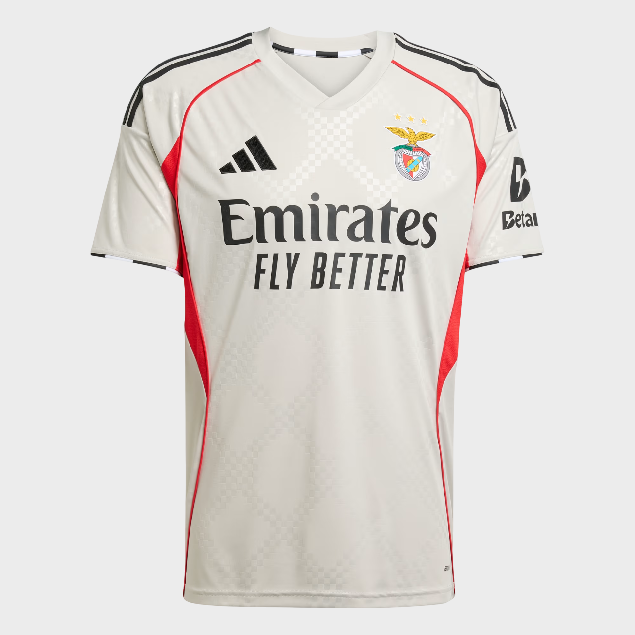 Camisa Benfica II 25/26 Torcedor adidas Masculina Branco