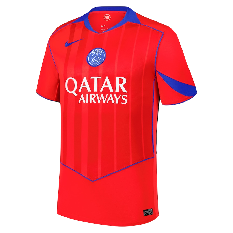 Camisa PSG III 25/26 Torcedor Nike Masculina Vermelho