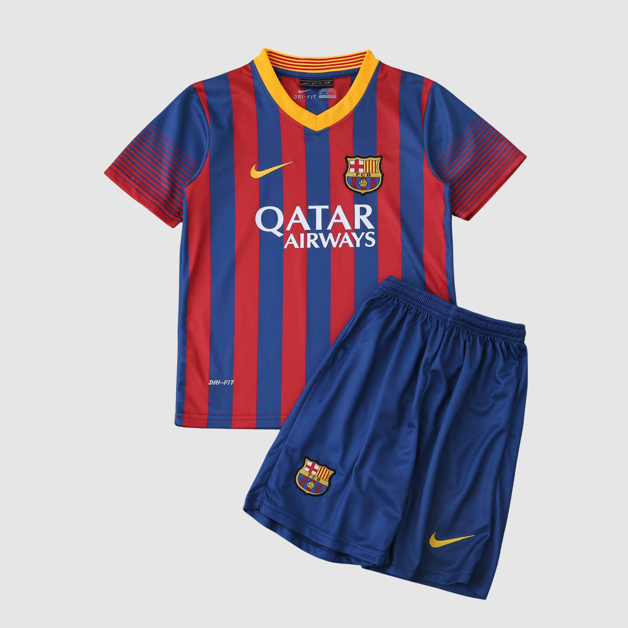 Conjunto Infantil Retrô Barcelona I 13/14