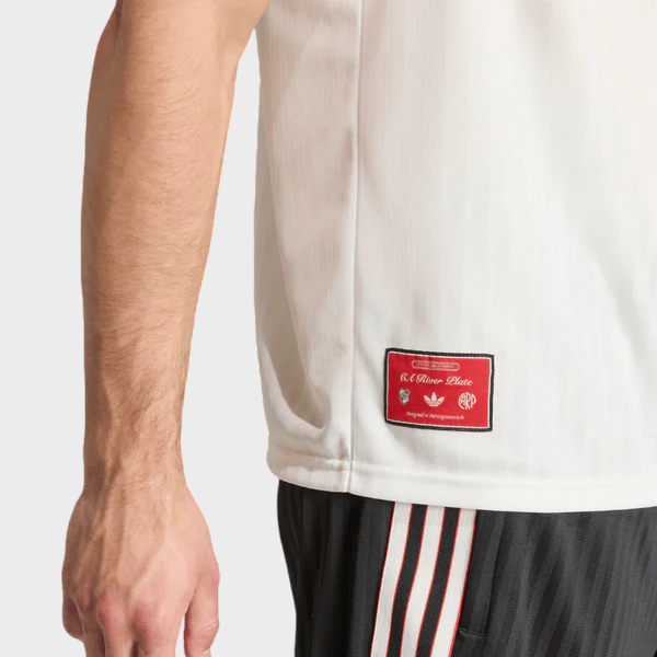 Camisa River Plate Terrace Icons 25/26 Adidas Branco