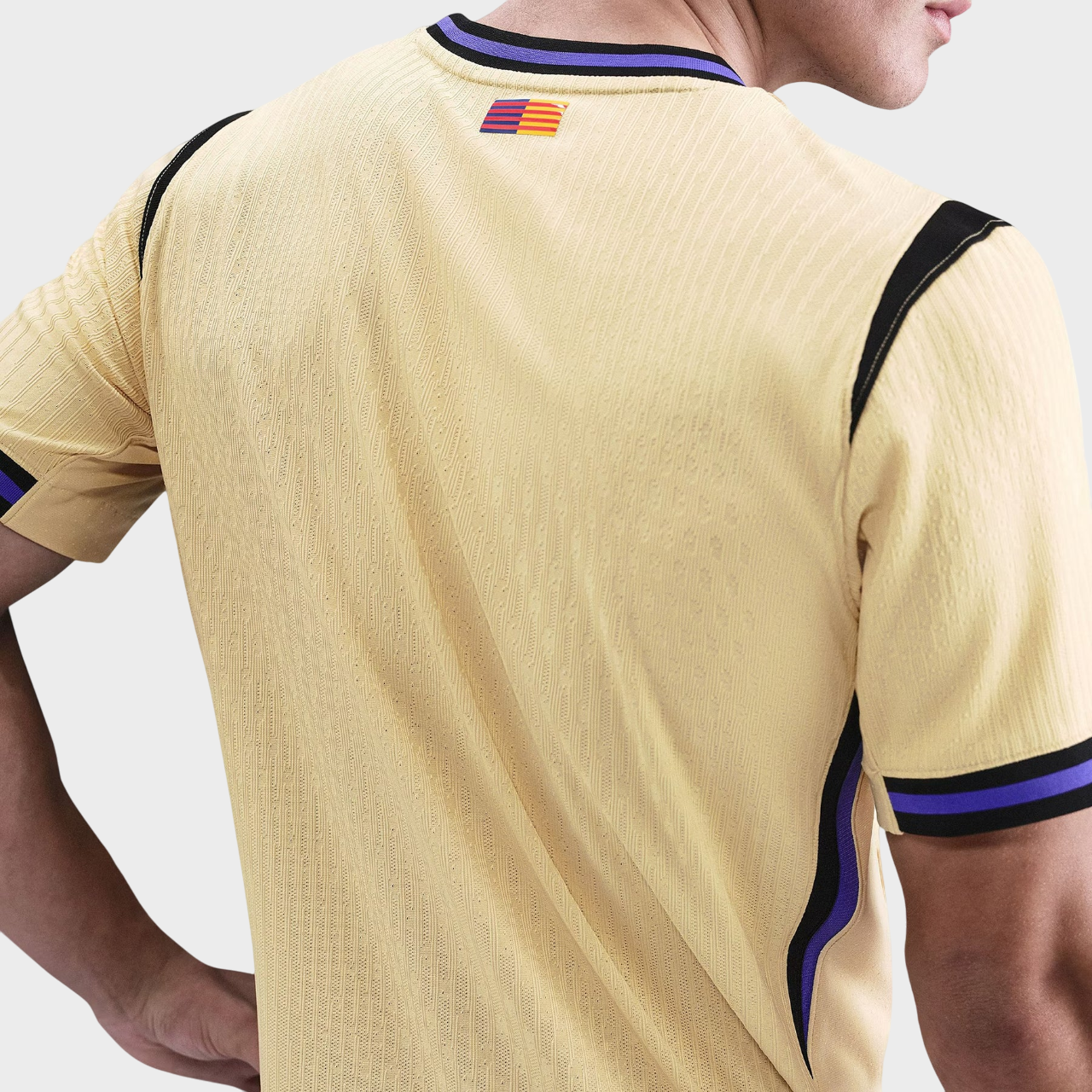 Camisa Barcelona II 25/26 Jogador Nike Masculina Bege