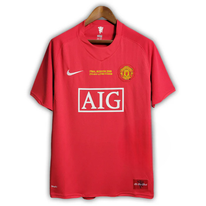 Camisa Retrô Manchester United I 2007/08