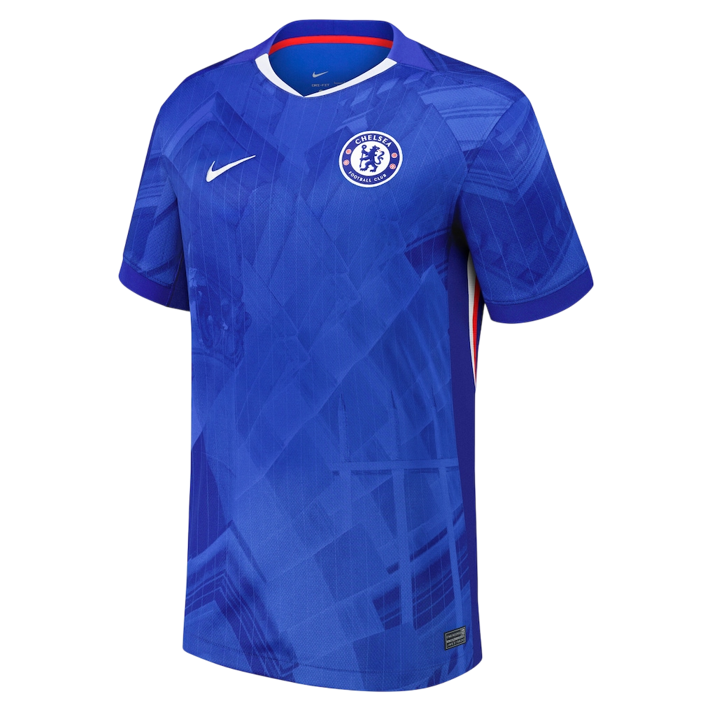 Camisa Chelsea I 25/26 Torcedor Nike Masculina Azul