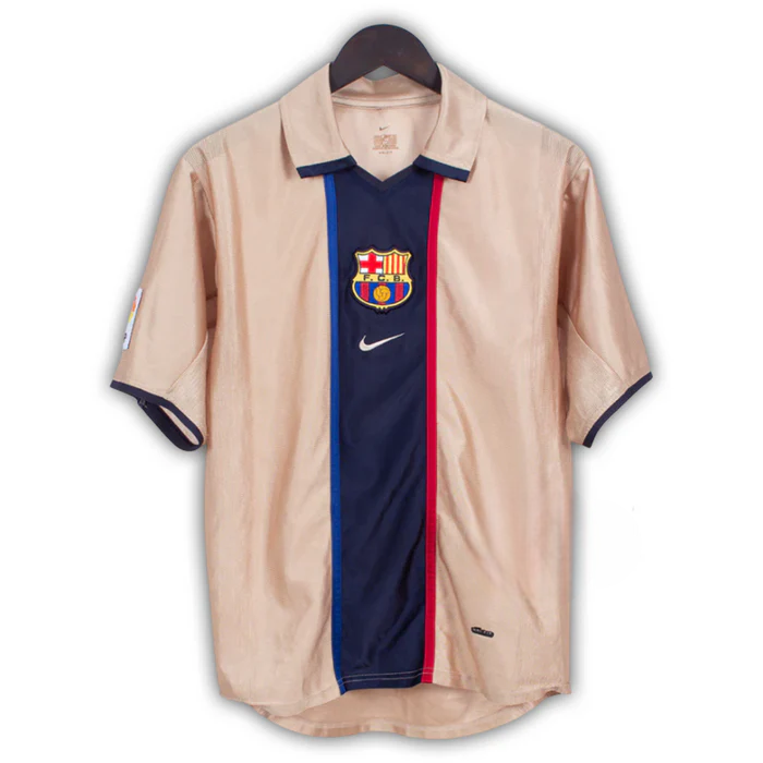 Camisa Retrô Barcelona II 2001/2002 Nike
