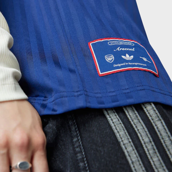 Camisa Arsenal Terrace Icons 25/26 Adidas Azul
