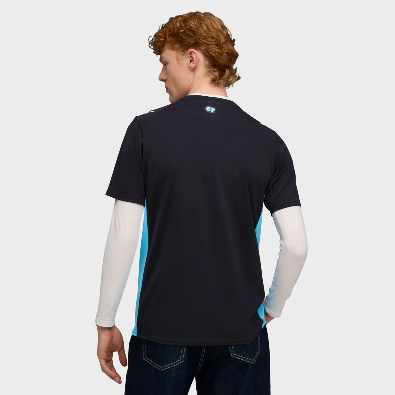 Camisa Olympique de Marseille II 25/26 Torcedor Puma Masculina Preto