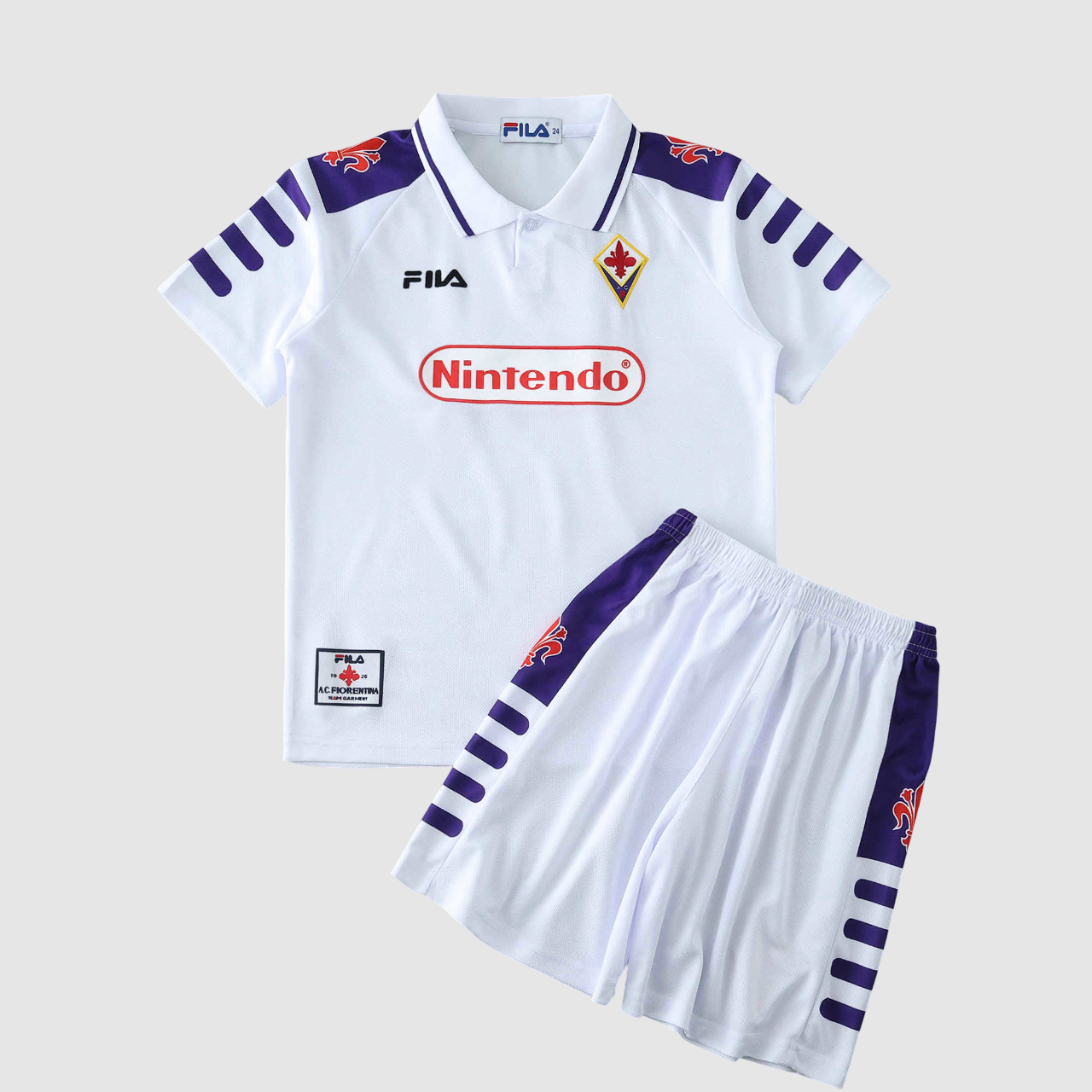 Conjunto Infantil Retrô Fiorentina II 1998