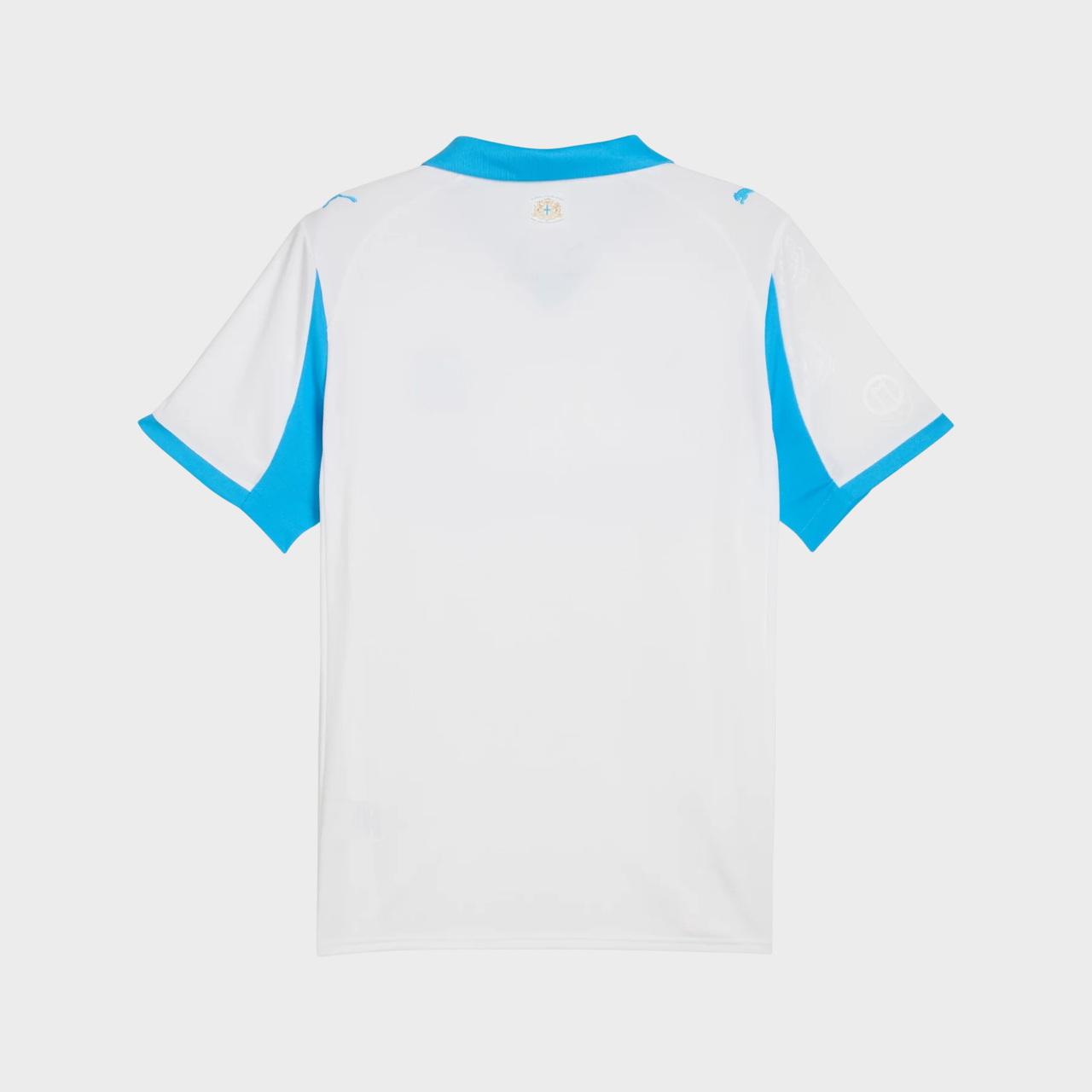 Camisa Olympique de Marseille I 25/26 Torcedor Puma Masculina Branco