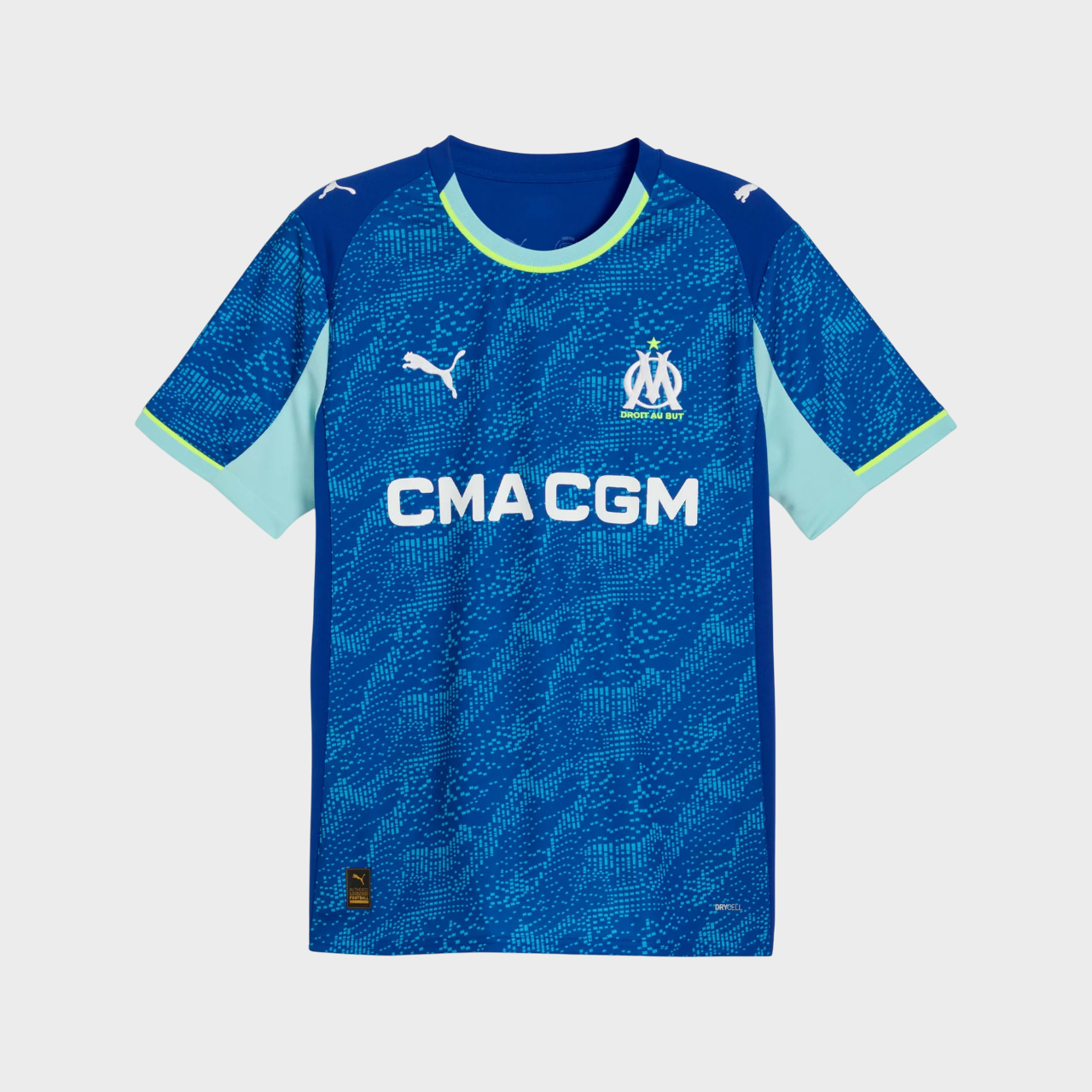 Camisa Olympique de Marseille III 25/26 Torcedor Puma Masculina Azul