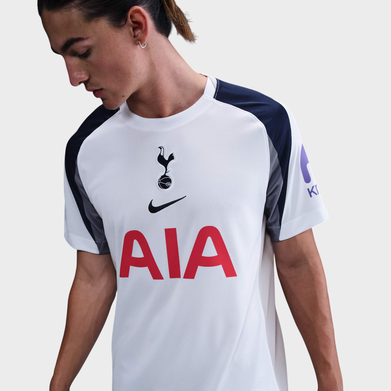 Camisa Tottenham I 25/26 Torcedor Nike Masculina Branco