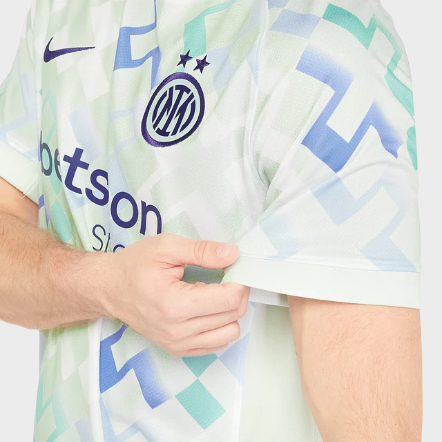 Camisa Inter de Milão II 25/26 Torcedor Nike Masculina Azul Água