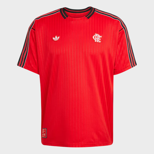 Camisa Flamengo Terrace Icons 2025 Vemelho