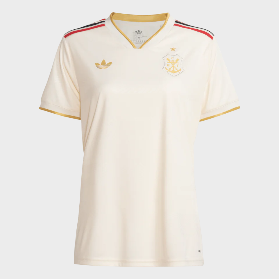 Camisa Flamengo III 25/26 Feminina Bege