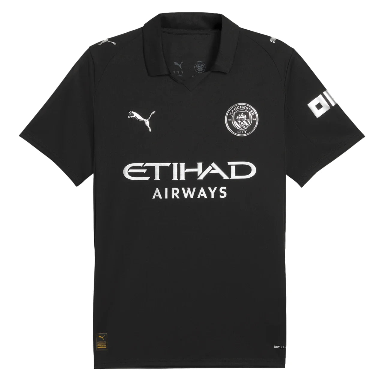 Camisa Manchester City II 25/26 Torcedor Puma Masculina Preta