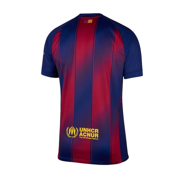 Camisa Barcelona I 25/26 Torcedor Nike Masculina Azul e Grená