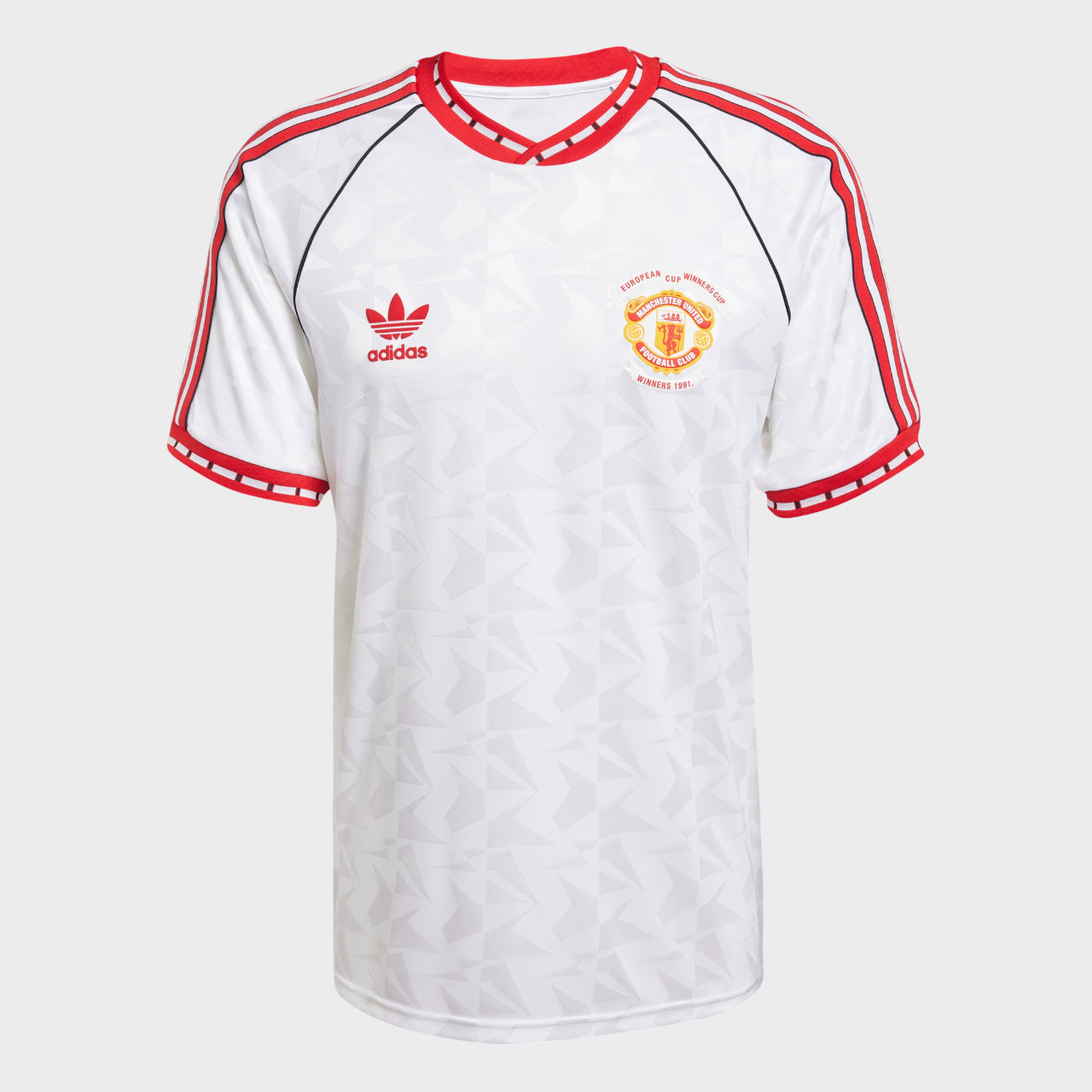 Camisa Manchester United 25/26 Comemorativa Torcedor adidas Masculina Branco