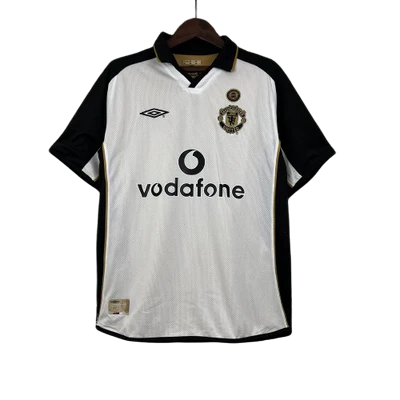 Camisa Retrô Manchester United 2001/2002 Dupla Face