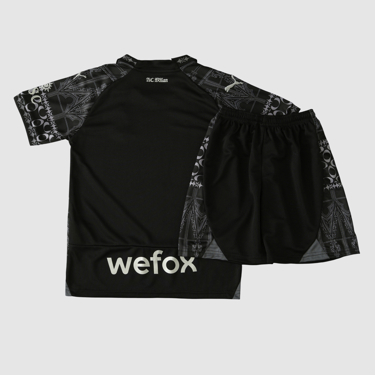 Conjunto Infantil Milan Pleasures Preta 24/25