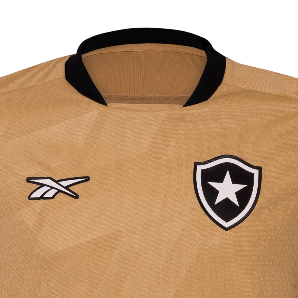 Camisa Botafogo Goleiro II 24/25 Dourada