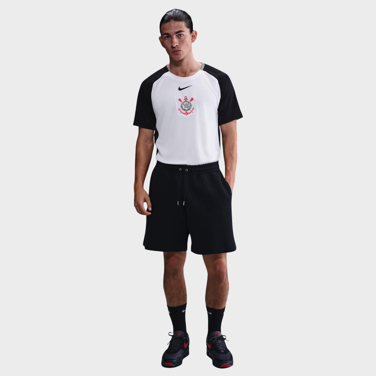 Camisa Corinthians I 25/26 Torcedor Masculina Branco