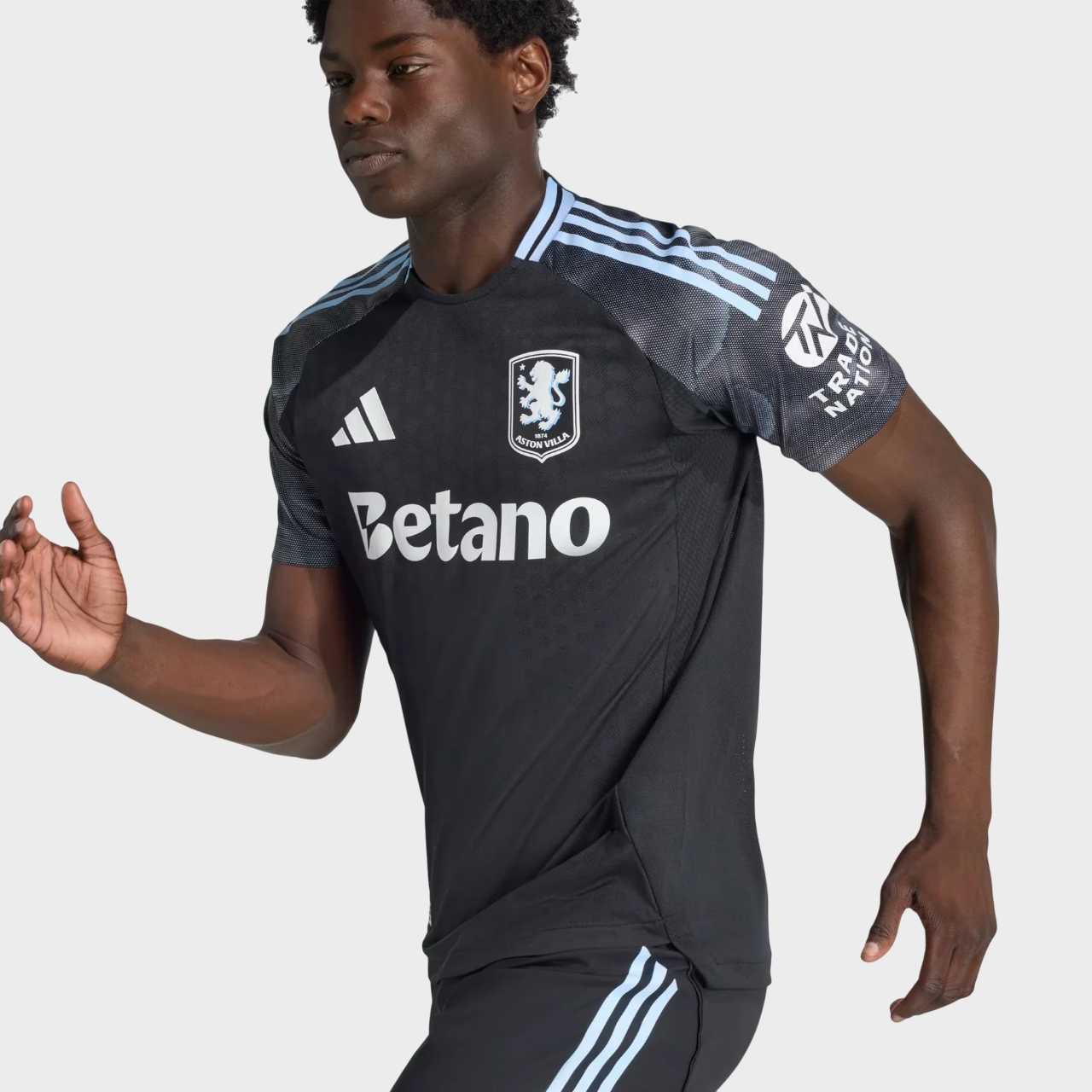 Camisa Aston Villa II 25/26 Torcedor Adidas Masculina Preto